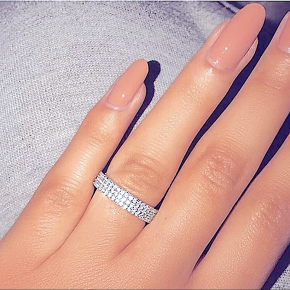 💍New Simulated💎Sterling Silver Cubic Zirconia 💍 - Picture 2 of 4